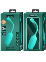 PRETTY LOVE - OVO VIBRATÓRIO RECARREGVEL KNUCKER WATER GREEN