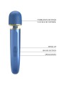 PRETTY LOVE - BLAUWE VIBRATIE 7 MODE MASSAGER