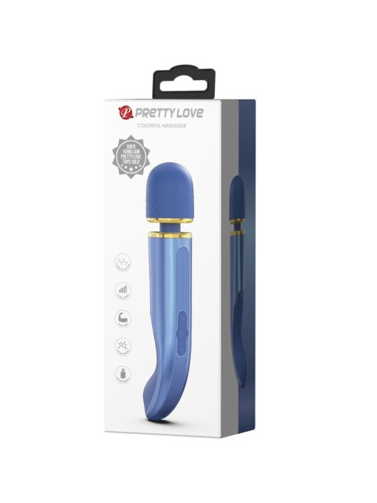 PRETTY LOVE - BLAUWE VIBRATIE 7 MODE MASSAGER