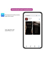 PRETTY LOVE - TÉLÉCOMMANDE JAYLEEN VIBRATOR APP VIOLET