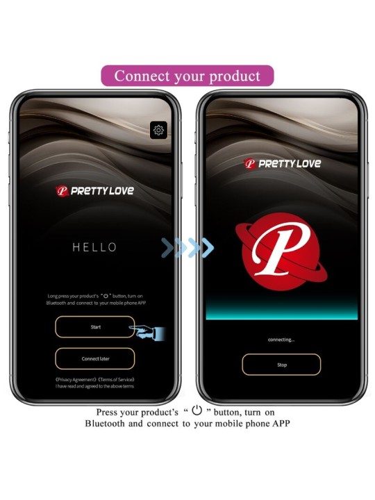 PRETTY LOVE - JAYLEEN VIBRATOR APP REMOTE CONTROL PURPLE