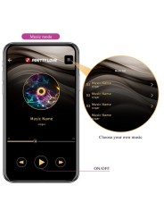 PRETTY LOVE - TÉLÉCOMMANDE JAYLEEN VIBRATOR APP VIOLET