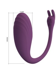 PRETTY LOVE - CATALINA VIBRADOR APP CONTROLE REMOTO ROXO