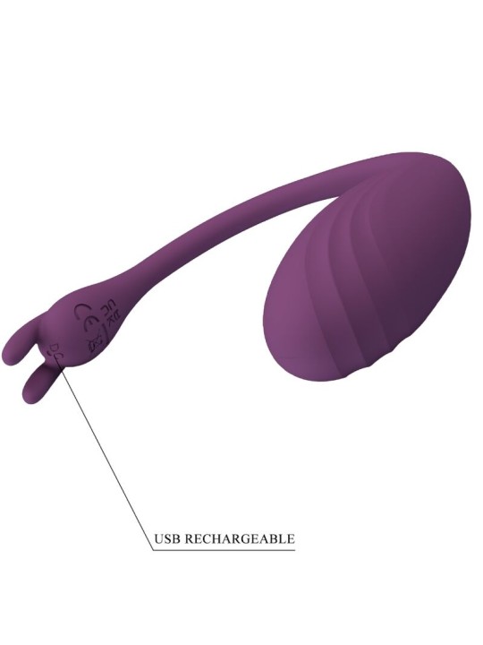 PRETTY LOVE - TÉLÉCOMMANDE CATALINA VIBRATOR APP VIOLET