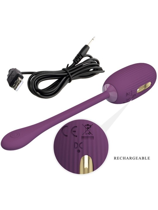 PRETTY LOVE - DOREEN OPLAADBARE VIBRATIE-EI LILA