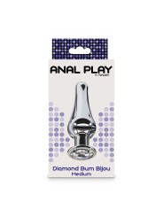 TOYJOY - PLUG ANAL MÉDIO DIAMOND BUM BIJOU ANAL PLAY