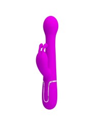 PRETTY LOVE - DEJON VIBRADOR RABBIT 3 EN 1 MULTIFUNCIÓN VIOLETA