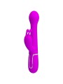 PRETTY LOVE - DEJON RABBIT VIBRATOR 3 IN 1 MULTIFUNCTION VIOLET