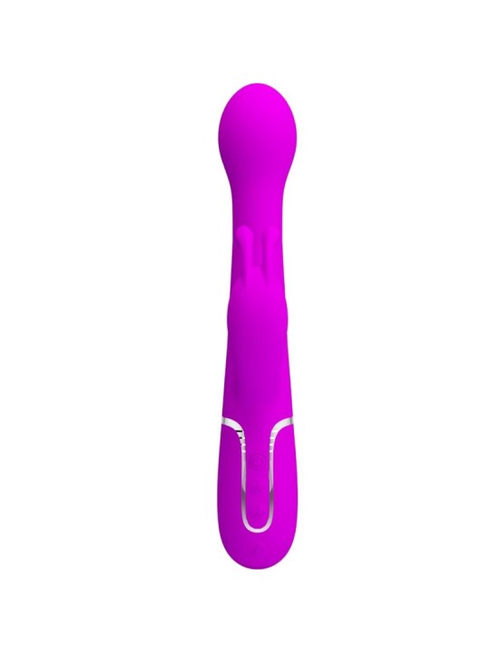 PRETTY LOVE - DEJON VIBRADOR RABBIT 3 EN 1 MULTIFUNCIÓN VIOLETA