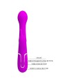 PRETTY LOVE - VIBRATEUR DEJON RABBIT 3 EN 1 MULTIFONCTION VIOLET