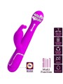 PRETTY LOVE - DEJON RABBIT VIBRATOR 3 IN 1 MULTIFUNKTIONSVIOLETT