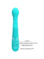 PRETTY LOVE - VIBRADOR COELHO DEJON 3 EM 1 MULTIFUNO AQUA VERDE