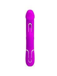 PRETTY LOVE - KAMPAS 3 IN 1 MULTIFUNCTIONELE KONIJNENVIBRATOR MET FUCH