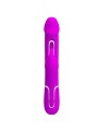 PRETTY LOVE - VIBRATORE DEJON RABBIT 3 IN 1 MULTIFUNZIONE FUCSIA