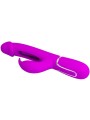 PRETTY LOVE - DEJON RABBIT VIBRATOR 3 IN 1 MULTIFUNKTIONS FUCSIA