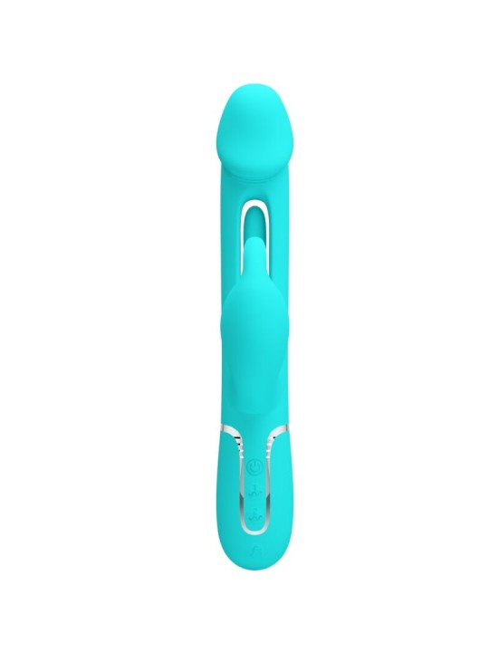 PRETTY LOVE - KAMPAS RABBIT 3 IN 1 MULTIFUNCTION VIBRATOR WITH TONGUE 