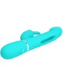 PRETTY LOVE - KAMPAS VIBRADOR RABBIT 3 EN 1 MULTIFUNCIÓN CON LENGUA VE