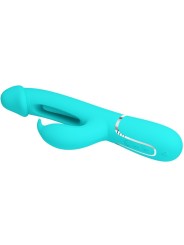 PRETTY LOVE - KAMPAS VIBRADOR RABBIT 3 EN 1 MULTIFUNCIÓN CON LENGUA VE