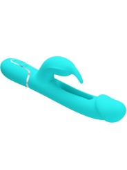 PRETTY LOVE - KAMPAS VIBRADOR RABBIT 3 EN 1 MULTIFUNCIÓN CON LENGUA VE