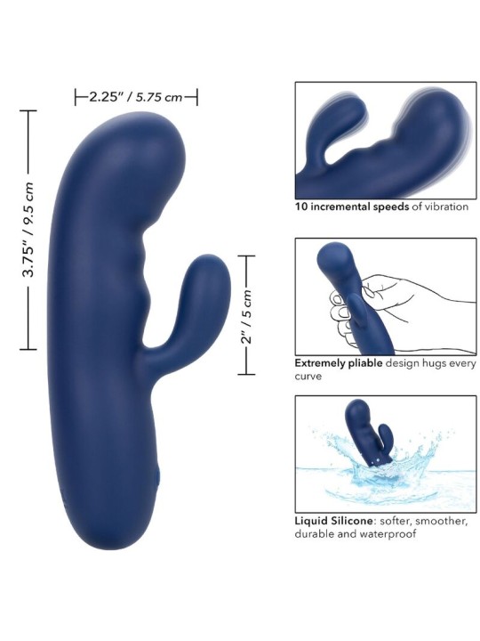 CALEXOTICS - CASHMERE SILK DUO BLUE