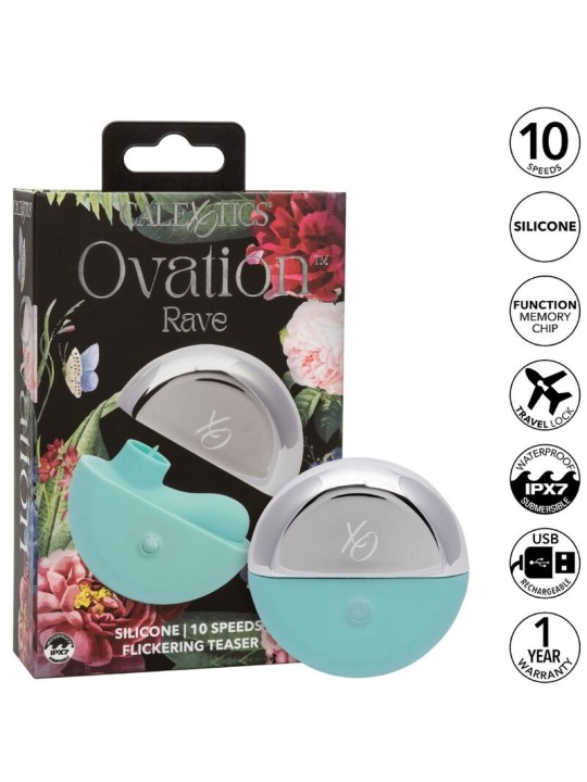 CALEXOTICS - OVATION ESTIMULADOR RAVE AQUA GREEN