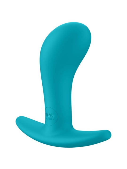 FUN FACTORY - PLUG ANAL EM FORMATO DE BUNDA TAMANHO P ÁGUA-MARINHA