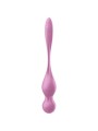 SATISFYER - LOVE BIRDS BOLAS KEGEL VIBRADORAS ROSA
