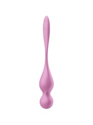 SATISFYER - BOLAS DE KEGEL VIBRANTES LOVE BIRDS ROSA