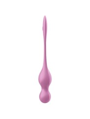 SATISFYER - BOLAS DE KEGEL VIBRANTES LOVE BIRDS ROSA