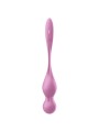 SATISFYER - LOVE BIRDS BOLAS KEGEL VIBRADORAS ROSA