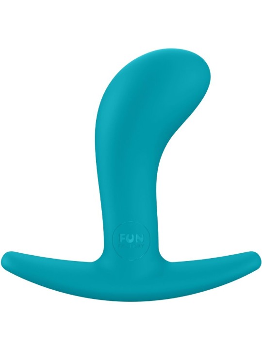 FUN FACTORY - PLUG ANAL EM FORMATO DE BUNDA TAMANHO P ÁGUA-MARINHA
