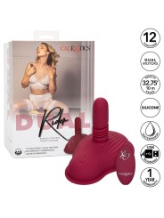 CALEXOTICS - RIDER MASSAGER DOUBLE MOTOR REMOTE CONTROL RED