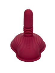 CALEXOTICS - RIDER MASSAGER DUPLO MOTOR CONTROLE REMOTO VERMELHO