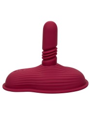 CALEXOTICS - RIDER MASSAGER DUPLO MOTOR CONTROLE REMOTO VERMELHO