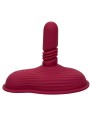 CALEXOTICS - RIDER MASSAGER DOUBLE MOTOR REMOTE CONTROL RED