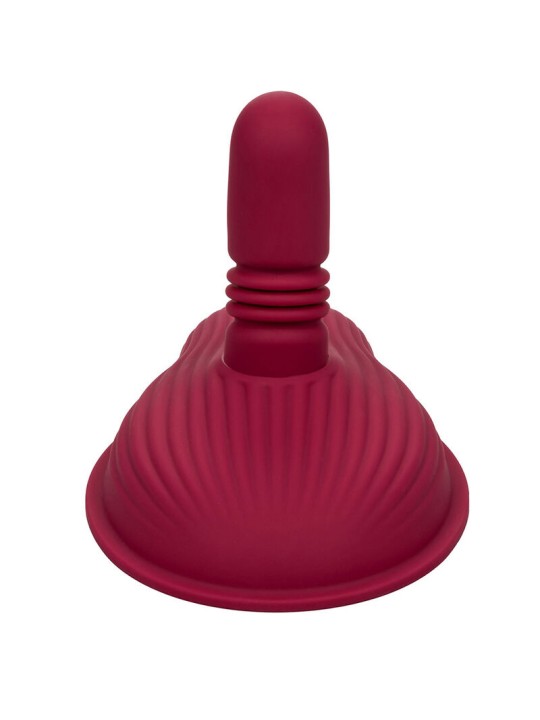 CALEXOTICS - RIDER MASSAGER DOUBLE MOTOR REMOTE CONTROL RED
