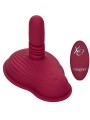 CALEXOTICS - RIDER MASSAGER DOUBLE MOTOR REMOTE CONTROL RED