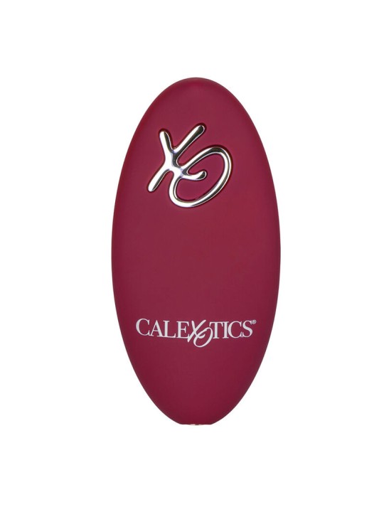 CALEXOTICS - RIDER MASSAGER DOUBLE MOTOR REMOTE CONTROL RED