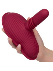 CALEXOTICS - RIDER MASSAGER DUPLO MOTOR CONTROLE REMOTO VERMELHO