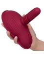 CALEXOTICS - RIDER MASSAGER DUPLO MOTOR CONTROLE REMOTO VERMELHO