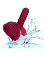 CALEXOTICS - RIDER MASSAGER DUPLO MOTOR CONTROLE REMOTO VERMELHO