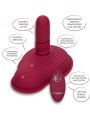 CALEXOTICS - RIDER MASSAGER DUPLO MOTOR CONTROLE REMOTO VERMELHO