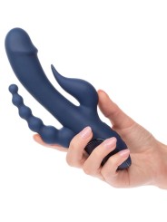 CALEXOTICS - VIBRATOR TRIPLE ORGASM BLUE