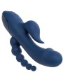CALEXOTICS - VIBRATOR TRIPLE ORGASM BLUE