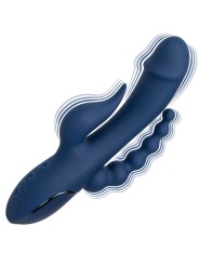 CALEXOTICS - VIBRATOR TRIPLE ORGASM BLUE