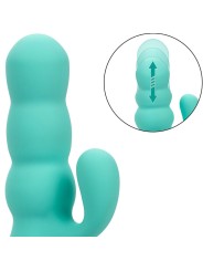 CALEXOTICS - VIBRATORE DEL MAR DIVA RABBIR AQUA GREEN DI CALIFORNIA DR