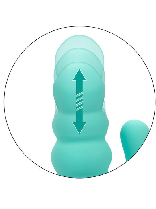 CALEXOTICS - DEL MAR DIVA VIBRATOR RABBIR AQUA GRÜN VON CALIFORNIA DRE