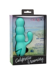 CALEXOTICS - DEL MAR DIVA VIBRATOR RABBIR AQUA GRÜN VON CALIFORNIA DRE