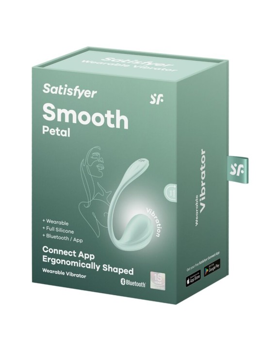 SATISFYER - SMOOTH PETAL G-POINT STIMULATOR WASSERGRÜN KOSTENLOSE APP
