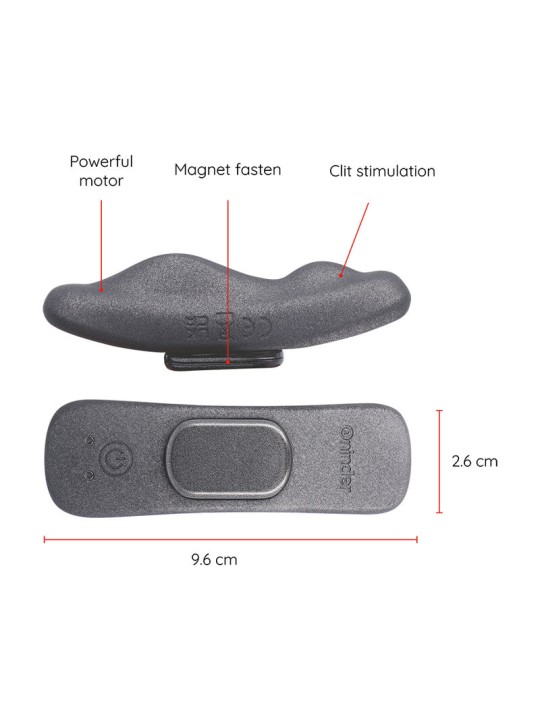 ONINDER - MANILA PANTY WIEDERAUFLADBARER VIBRATOR 9 GESCHWINDIGKEITEN 